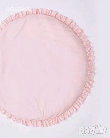 Ruffles Play Mat - Кръгло стилно килимче с къдрички, снимка 5 - Мебели за детската стая - 36878316