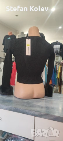 Дамска блуза ZARA, снимка 4 - Тениски - 50656647