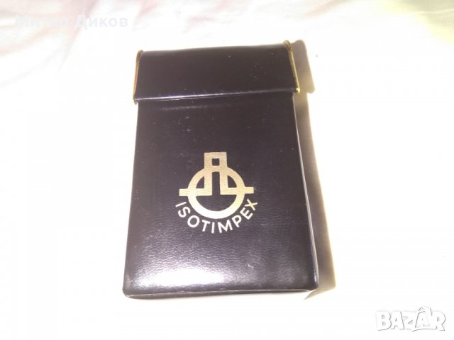 Калъф за цигари 100мм Изотимпекс -104х60х2мм естествена кожа