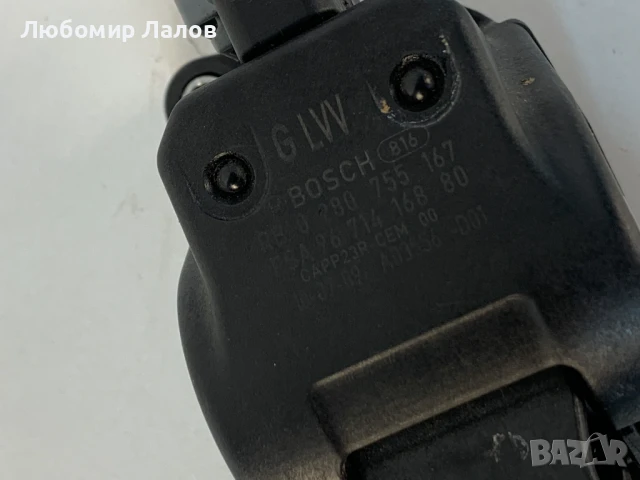 Потенциометър педал газ Пежо 3008 5008 (09-17)г. 0280755167 9671416880, снимка 3 - Части - 50587422