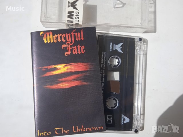 ✅Mercyful Fate ‎– Into The Unknown - оригинална касета Wizard