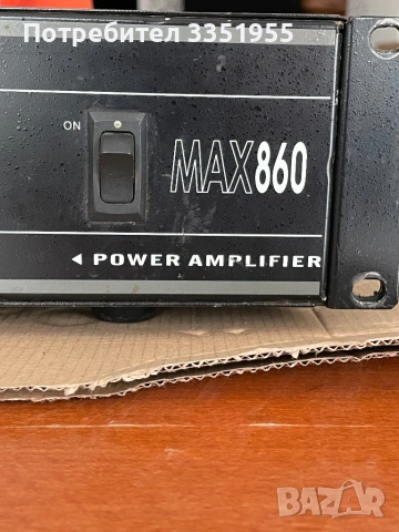 Усилвател Phonic max 860, снимка 2 - Ресийвъри, усилватели, смесителни пултове - 53588841