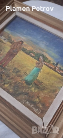 Картини маслени бои и акварел , снимка 14 - Антикварни и старинни предмети - 33037372