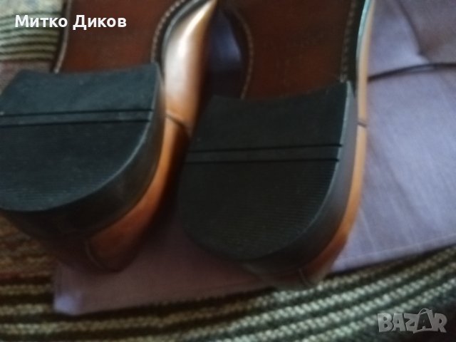 Teodor маркови български официални обувки естествена кожа №42 стелка 275мм като нови, снимка 11 - Официални обувки - 39245317
