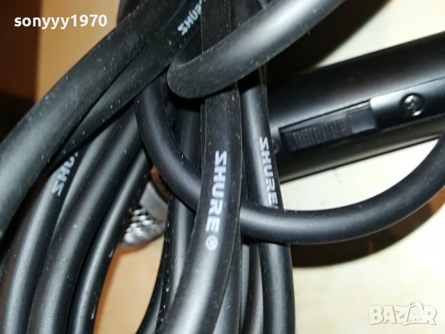 SHURE+CABLE-ВНОС SWISS 1302231657, снимка 13 - Микрофони - 39661897