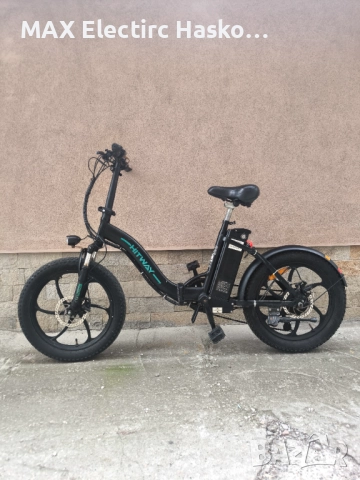 Сгъваем електрически велосипед HITWAY 20" FatTire 500 W/ 36 V/ 11.2 Ah, снимка 6 - Велосипеди - 52706692