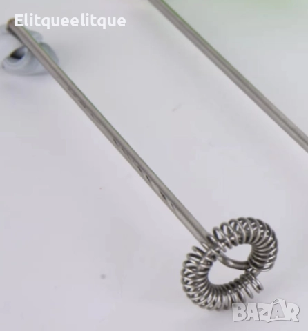 Миксер за фрапе Rosberg 15W, 15 см, 80 мл. мерителна чашка, Черен, снимка 4 - Друга електроника - 52353611