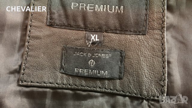 Jack & Jones размер XL мъжко естествена кожа 2-27, снимка 12 - Якета - 27106981