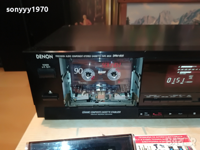 заявен*DENON JAPAN DECK 3 HEAD-SWISS 2304221930, снимка 2 - Декове - 36546788