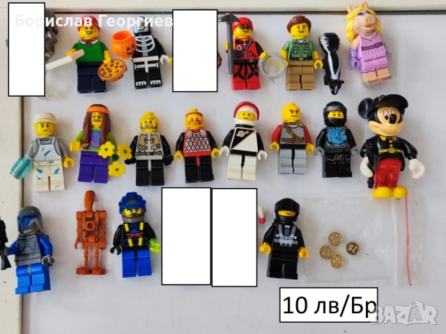 Оригинални лего минифигурки lego star wars /ninjago/ и други, снимка 6 - Образователни игри - 33848004