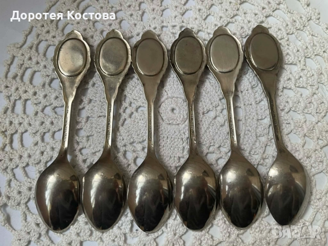 Красиви лъжички от Япония с порцелан, снимка 5 - Антикварни и старинни предмети - 52641592