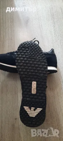 Кецове -сникърси Armani Jean's 42 номер ,26.5 см , снимка 5 - Маратонки - 50311074