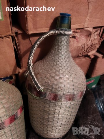 Дамаджани 5 литра, дамаджана, стомни, стомна здрава и чиста, снимка 5 - Буркани, бутилки и капачки - 42692004