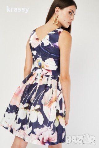 НОВИ страхотни кукленски дамски рокли на цветя, различни размери (размер S и ХS), снимка 4 - Рокли - 28178289