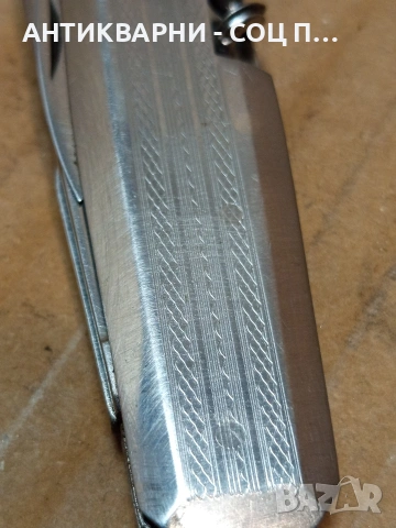 Стара Сгъваема Френска Ножка Нож BARGEON - INOX. НОМЕР 689., снимка 4 - Антикварни и старинни предмети - 53406854