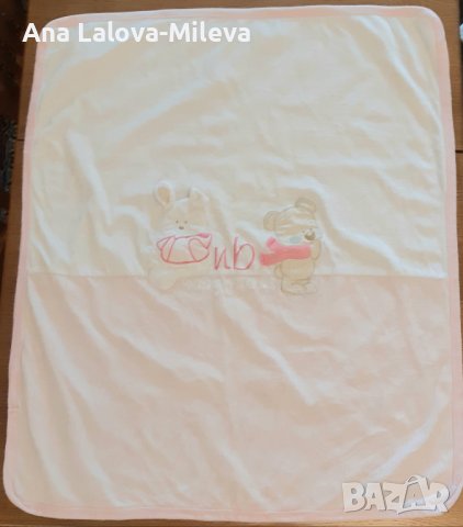 Бебешки памучни одеала, обиколници и комплекти за кошара, хавлия, пелени , снимка 2 - Спално бельо и завивки - 40190783