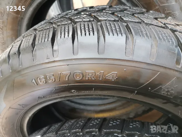 165/70R14 firestone 7мм грайфер-№619, снимка 5 - Гуми и джанти - 48007486
