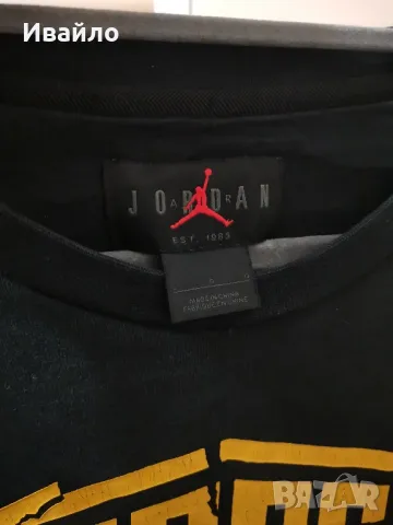 Nike Air Jordan Cracking the Backboard Fleece Sweatshirt, снимка 3 - Блузи - 47613095