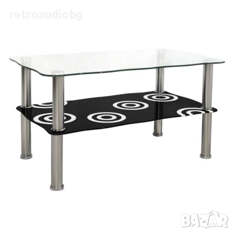 Стъклена холна маса Подия 75x45, снимка 2 - Маси - 52736778