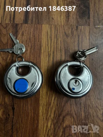 Нови антикорозионни ккръгли катинари Abus Germany, снимка 1