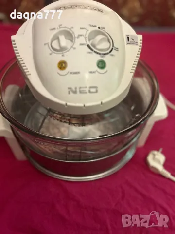 Халогенна фурна-скара NEO 1200-1400W, обем 12л, снимка 3 - Мултикукъри - 50246931