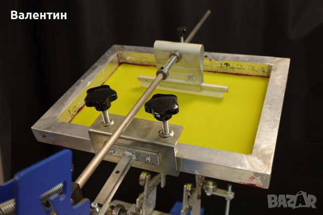 Ръчна машина за ротационен ситопечат, снимка 7 - Други машини и части - 52955144