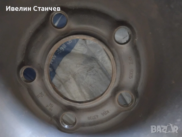 Гуми Зимни и Джанти Стоманени 4 броя  Комплект 16 "за Пежо 308 комби, снимка 6 - Гуми и джанти - 51897042