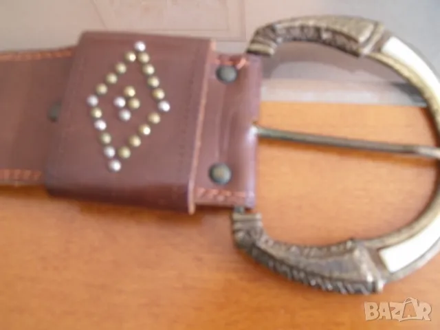 Дамски колан кожа