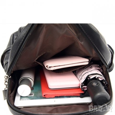 Дамска раница Black 1113, снимка 11 - Раници - 43055321