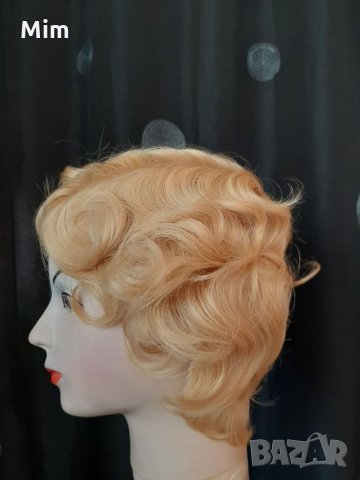 Руса къдрева перука , снимка 5 - Аксесоари за коса - 33522128