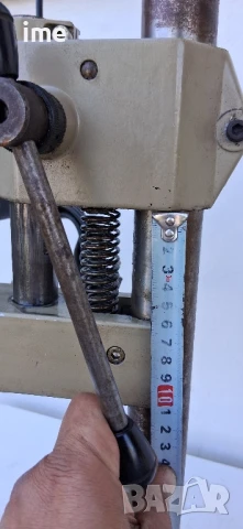 Настолна бормашина НОМЕР 13. 375 и 710 обор/мин. 625W. Макс Ф16 мм. РАБОТЕЩА. Внос от Германия. , снимка 5 - Бормашини - 50896165