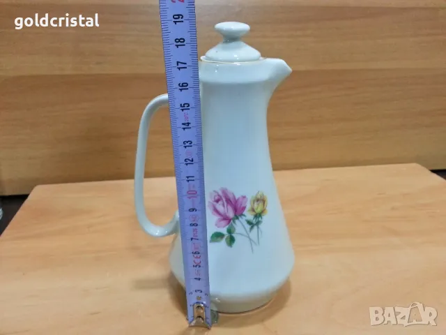 стар български порцелан каничка , снимка 3 - Антикварни и старинни предмети - 49427692