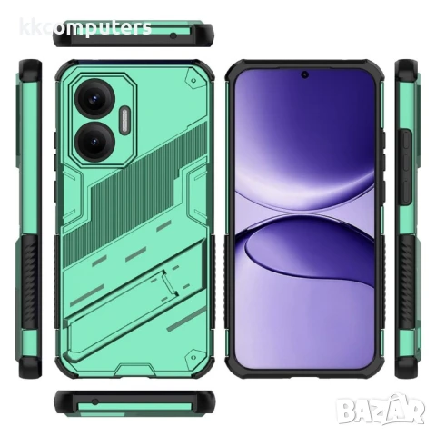 Xiaomi Poco F7 5G / Redmi Turbo 4 Pro 5G Punk Armor Удароустойчив Калъф и Протектор, снимка 6 - Калъфи, кейсове - 50819232