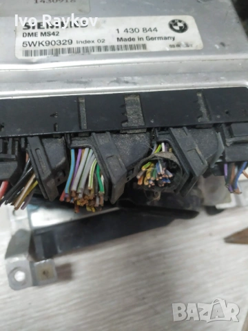 компютър BMW E39 E46 SIEMENS 5WK90329 ИНДЕКС 2 DME MS42, 1 430 844, 1430844, снимка 4 - Части - 53221388