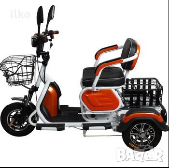 Електрическа Триколка Max SPORT, снимка 2 - Мотоциклети и мототехника - 28619524