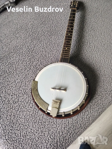6 струнно банджо много рядко , снимка 6 - Струнни инструменти - 53496572