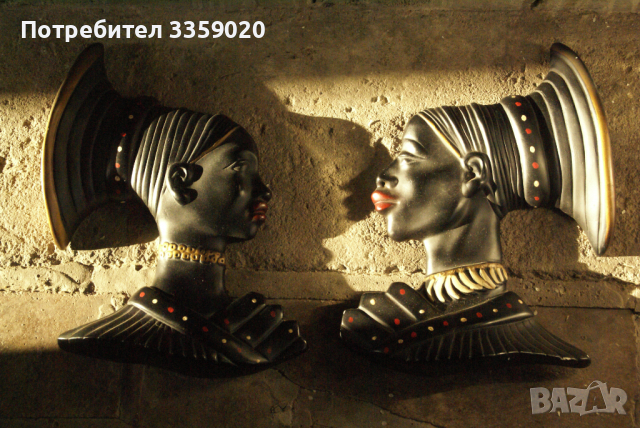 продавам старинни стауетки за стена, снимка 4 - Други ценни предмети - 36514938