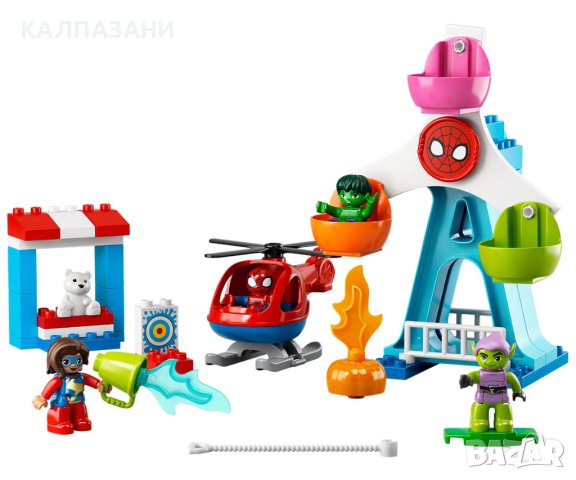 LEGO® DUPLO® Super Heroes 10963 - Спайдърмен и приятели: Приключение на панаира, снимка 3 - Конструктори - 43253301