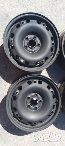 Железни джанти 15 цола/Шкoda-Audi-VW-seat, снимка 2 - Гуми и джанти - 40568198