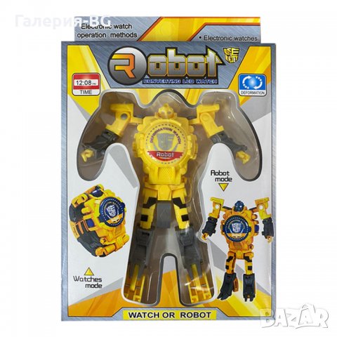 Детски часовник на робот Трансформърс (Transformers), снимка 2 - Фигурки - 32949313