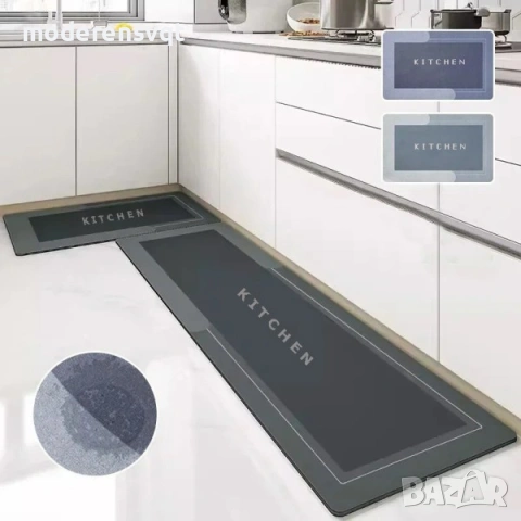 Двойна абсорбираща и противоплъзгаща постелка за кухня, снимка 3 - Кухни - 53087173