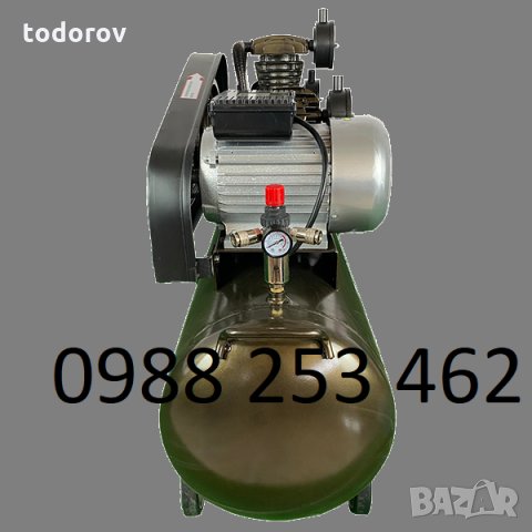 Компресор за въздух 100L italy 4НР / 3,0 кв -480 л/м 8 bara, снимка 5 - Компресори - 24721778