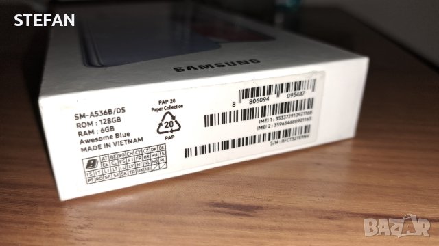SAMSUNG A53 5G BLUE 128gb 6ram, снимка 5 - Samsung - 42969062