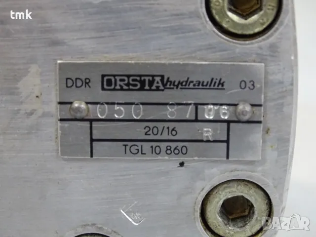 Хидромотор ORSTA 20/16 TGL 10860 hydraulic motor, снимка 4 - Резервни части за машини - 47490358