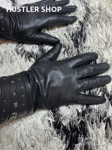 Дамски ръкавици от естествена кожа BORJESSON. Размер 7.5