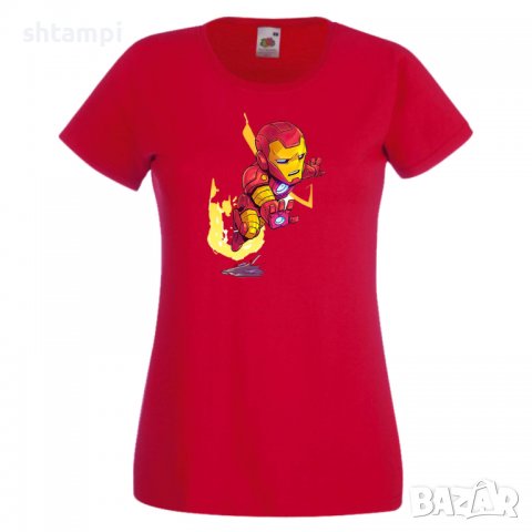 Дамска тениска Marvel Iron Man Игра,Изненада,Подарък,Геймър,, снимка 3 - Тениски - 36748013