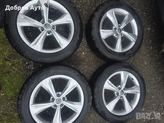 Продаваме лети джанти 19" с зимни гуми Continental за Audi Q5 2020г 