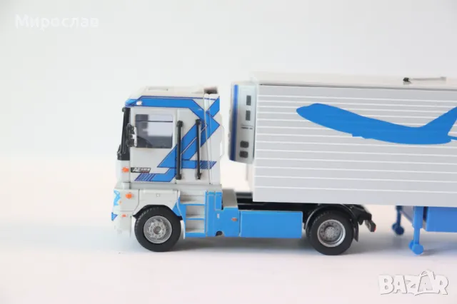 AMW 1:87 H0 RENAULT MAGNUM КАМИОН ТИР МОДЕЛ КОЛИЧКА, снимка 2 - Колекции - 50153483