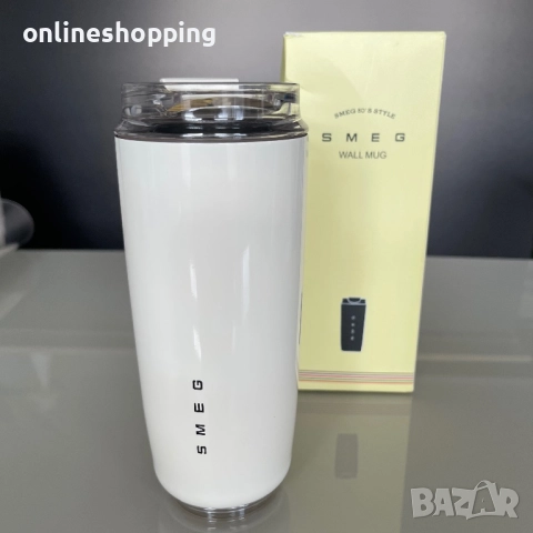 **НОВИ** Термо чаши SMEG Wall Mug – 420 мл в 2 цвята, снимка 5 - Други стоки за дома - 52874556