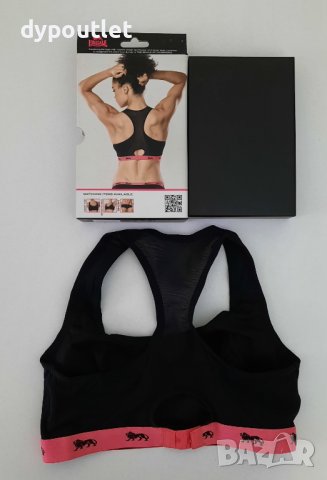 lonsdale - Дамски спортен сутиен Crop, Черен/Розов, размери - 30 А и32 В .                          , снимка 3 - Корсети, бюстиета, топове - 39616052